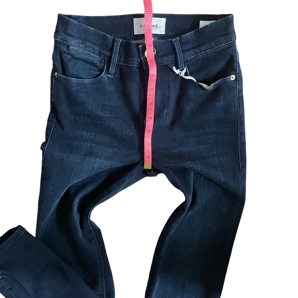 FRAME Le High Straight Leg Jeans in Porter Chew Women's 23 NWT - Picture 7 of 14